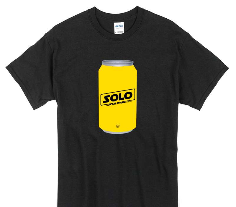 Custom Gildan 100% Cotton Black T-Shirt