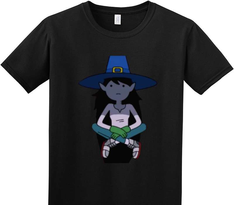 Custom Adult Soft Style 100% Cotton Black T-Shirt