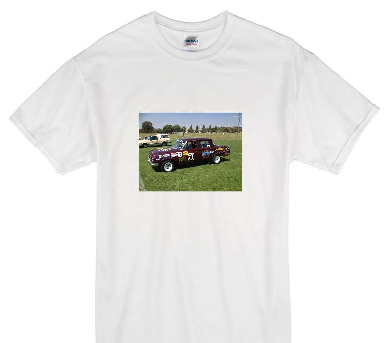 Custom Gildan 100% Cotton White T-Shirt