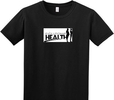 Custom Adult Soft Style 100% Cotton Black T-Shirt