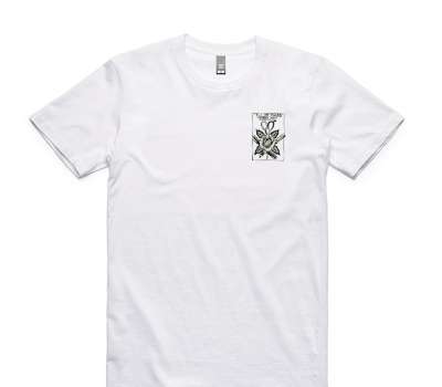 Custom AS Colour 100% Cotton White T-Shirt