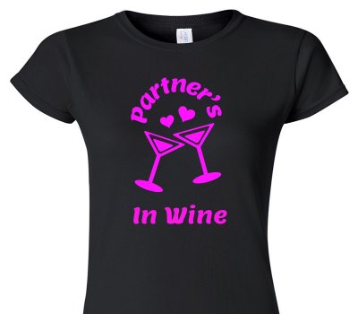 Custom Womens Soft Style 100% Cotton Black T-Shirt