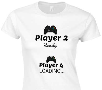 Custom Womens Soft Style 100% Cotton White T-Shirt
