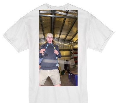 Custom Gildan 100% Cotton White T-Shirt