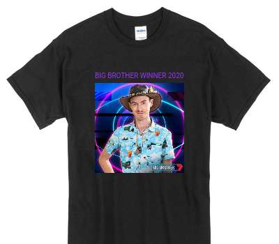 Custom Gildan 100% Cotton Black T-Shirt