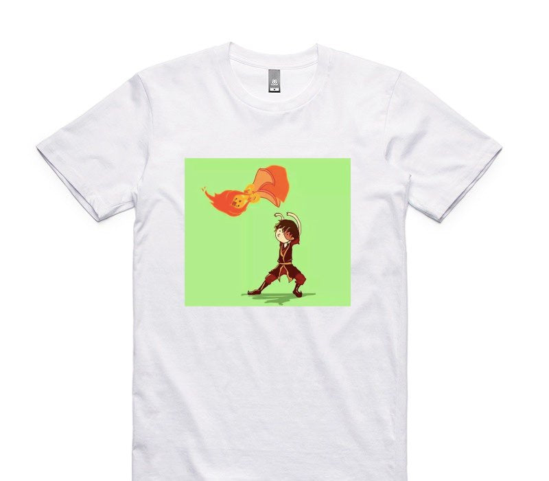Custom AS Colour 100% Cotton White T-Shirt