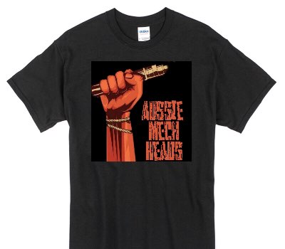 Custom Gildan 100% Cotton Black T-Shirt