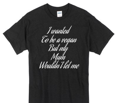 Custom Gildan 100% Cotton Black T-Shirt