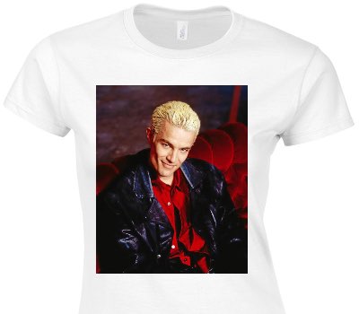 Custom Womens Soft Style 100% Cotton White T-Shirt