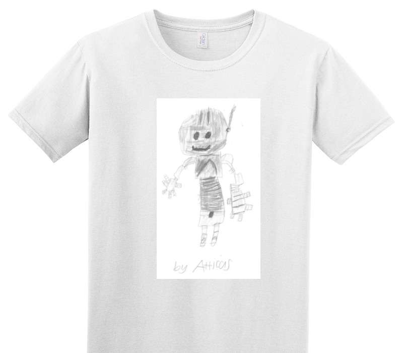 Custom Adult Soft Style 100% Cotton White T-Shirt