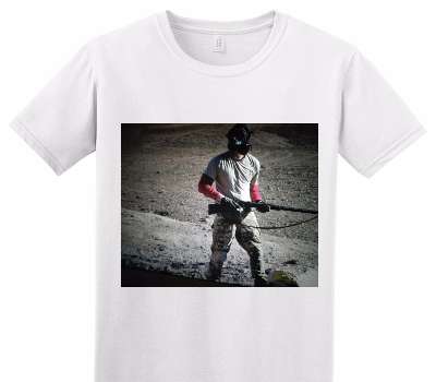 Custom Adult Soft Style 100% Cotton White T-Shirt