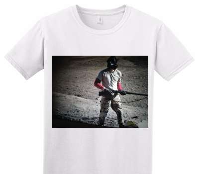 Custom Adult Soft Style 100% Cotton White T-Shirt