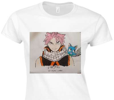 Custom Womens Soft Style 100% Cotton White T-Shirt