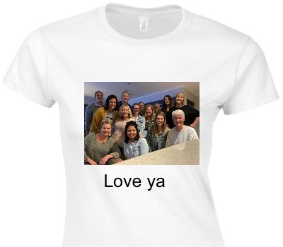 Custom Womens Soft Style 100% Cotton White T-Shirt