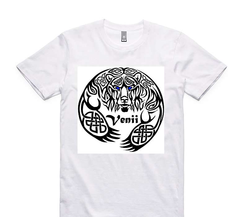 Custom AS Colour 100% Cotton White T-Shirt