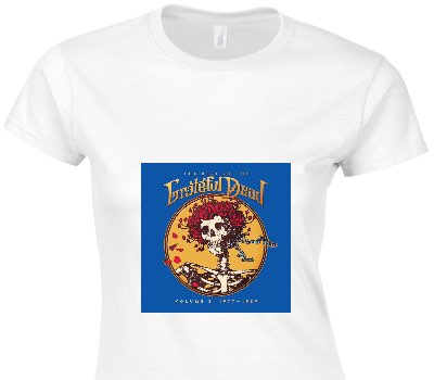 Custom Womens Soft Style 100% Cotton White T-Shirt