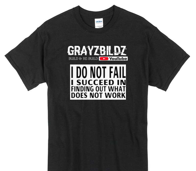 Custom Gildan 100% Cotton Black T-Shirt