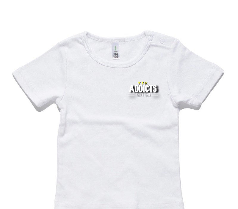 Custom AS Colour White Baby T-Shirt