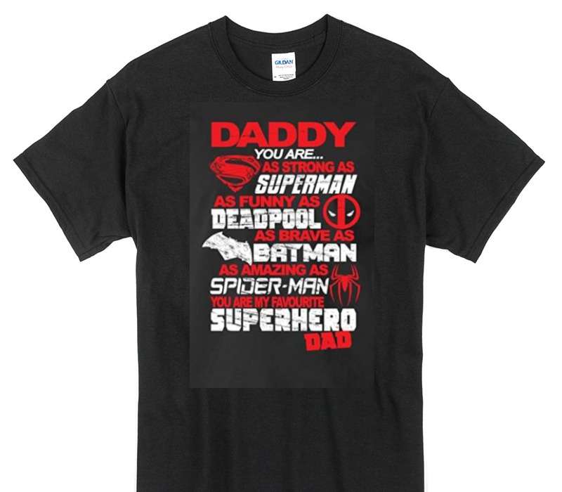 Custom Gildan 100% Cotton Black T-Shirt