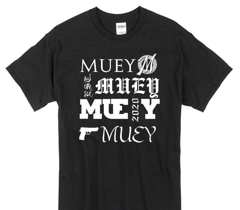 Custom Gildan 100% Cotton Black T-Shirt