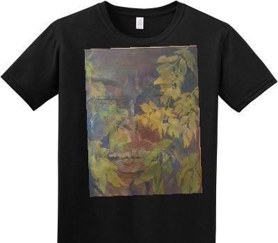 Custom Adult Soft Style 100% Cotton Black T-Shirt