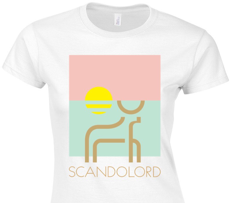 Custom Womens Soft Style 100% Cotton White T-Shirt