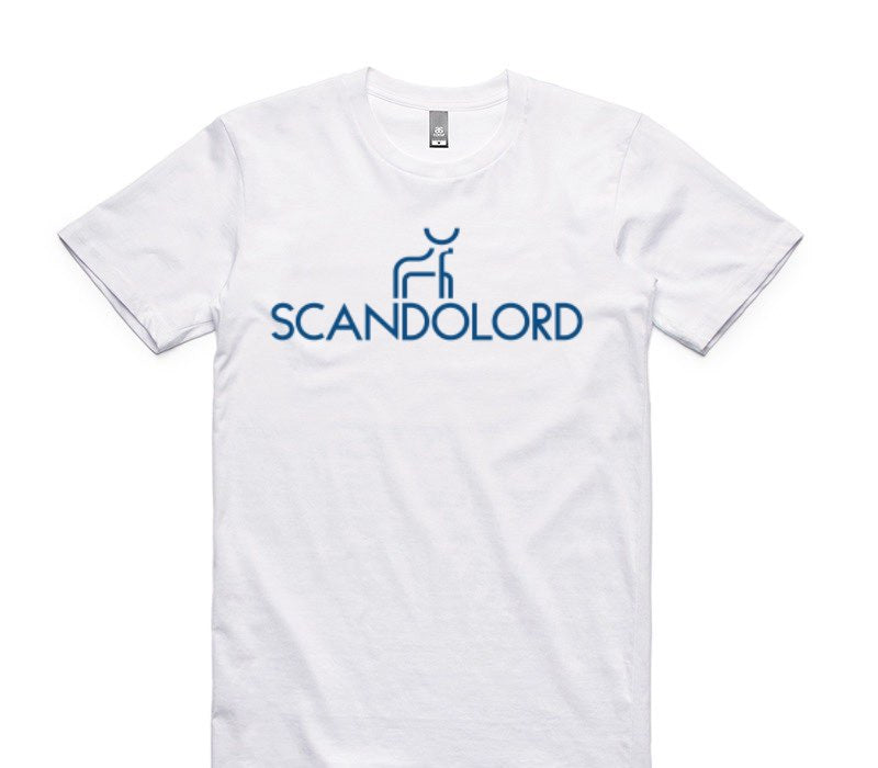 Custom AS Colour 100% Cotton White T-Shirt