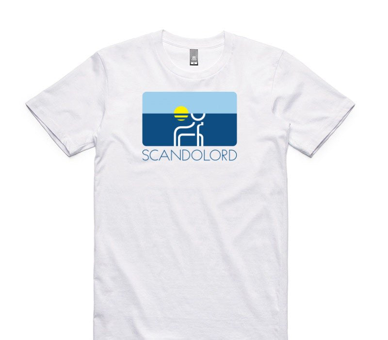 Custom AS Colour 100% Cotton White T-Shirt