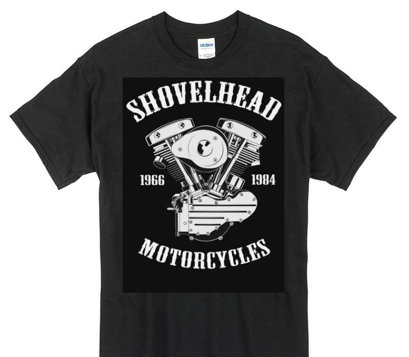 Custom Gildan 100% Cotton Black T-Shirt