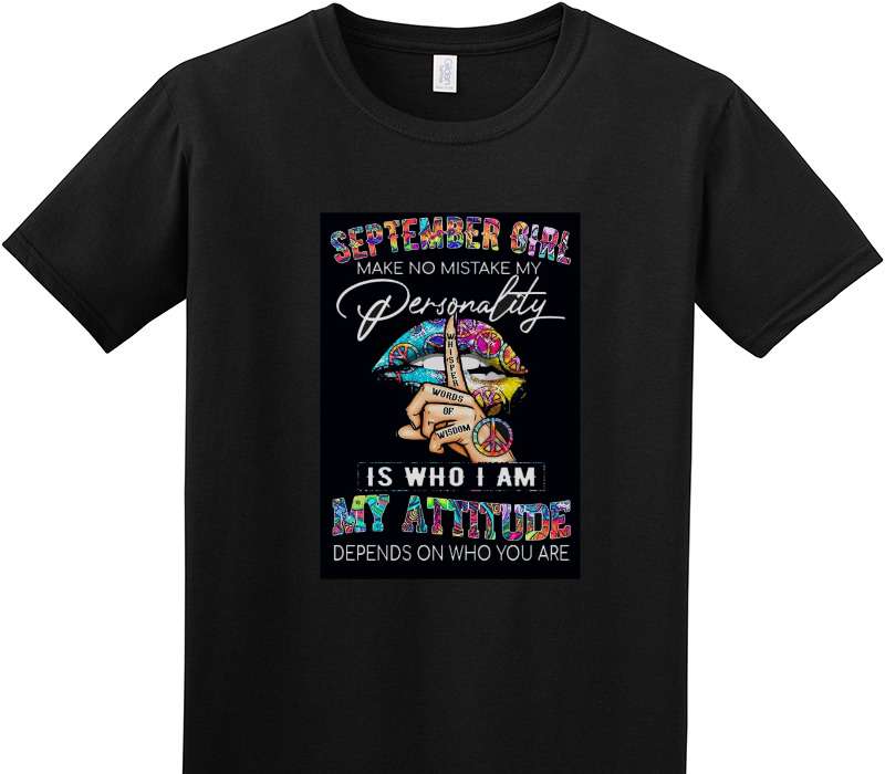 Custom Adult Soft Style 100% Cotton Black T-Shirt