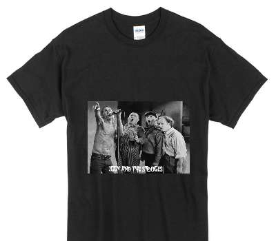 Custom Gildan 100% Cotton Black T-Shirt