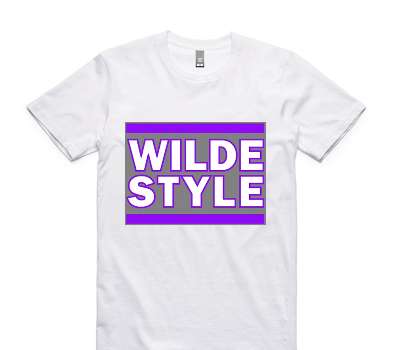 Custom AS Colour 100% Cotton White T-Shirt