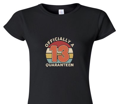 Custom Womens Soft Style 100% Cotton Black T-Shirt