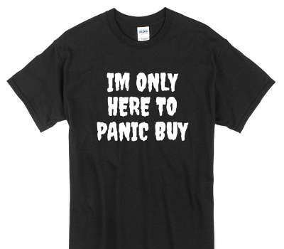 Custom Gildan 100% Cotton Black T-Shirt