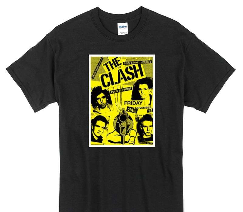 Custom Gildan 100% Cotton Black T-Shirt