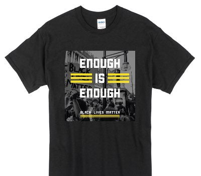 Custom Gildan 100% Cotton Black T-Shirt
