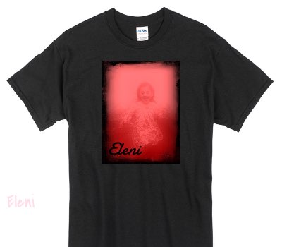 Custom Gildan 100% Cotton Black T-Shirt