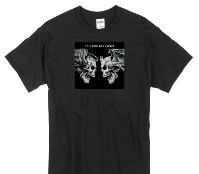 Custom Gildan 100% Cotton Black T-Shirt