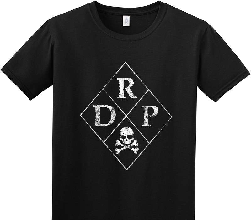 Custom Adult Soft Style 100% Cotton Black T-Shirt