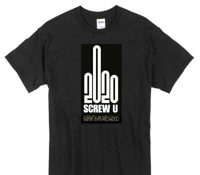 Custom Gildan 100% Cotton Black T-Shirt