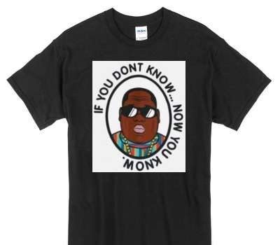 Custom Gildan 100% Cotton Black T-Shirt