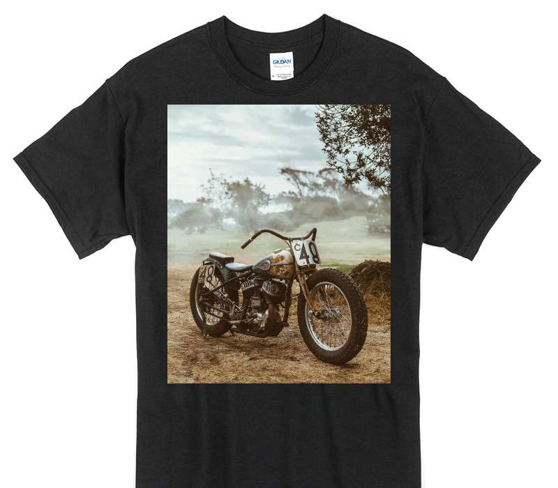 Custom Gildan 100% Cotton Black T-Shirt