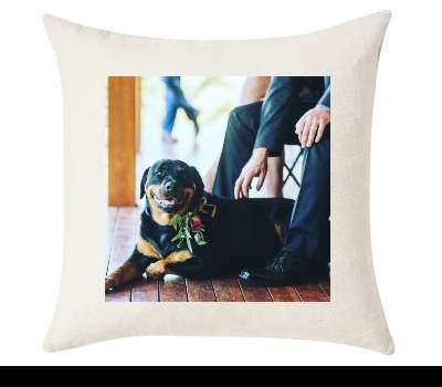 Custom Cushion Cover 50cm x 50 cm Off White