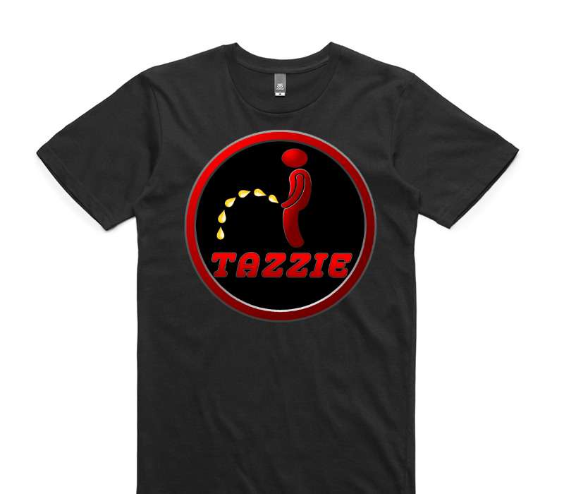 Custom AS Colour 100% Cotton Black T-Shirt