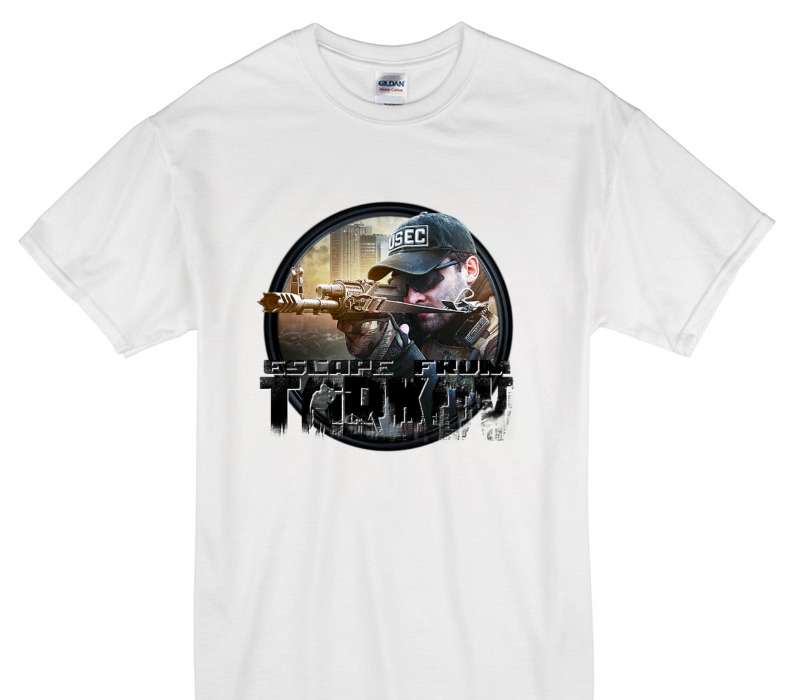 Custom Gildan 100% Cotton White T-Shirt