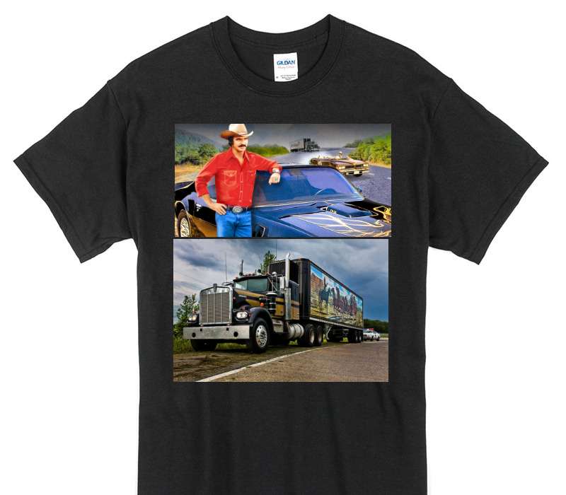 Custom Gildan 100% Cotton Black T-Shirt