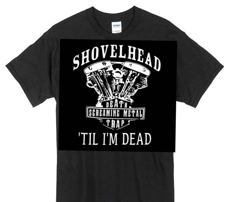 Custom Gildan 100% Cotton Black T-Shirt