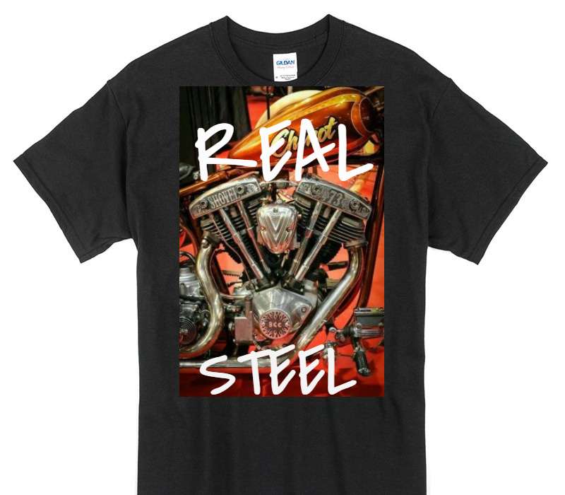 Custom Gildan 100% Cotton Black T-Shirt