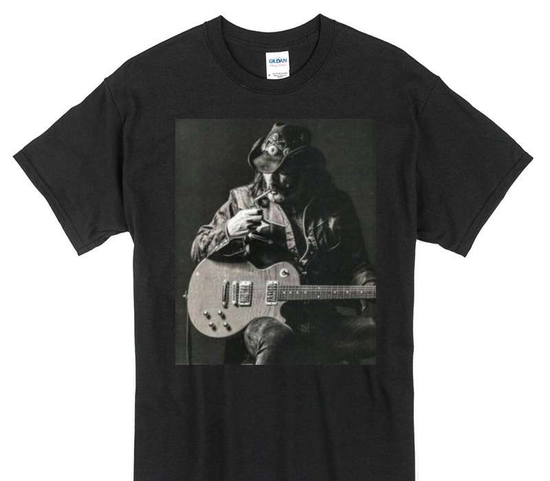 Custom Gildan 100% Cotton Black T-Shirt
