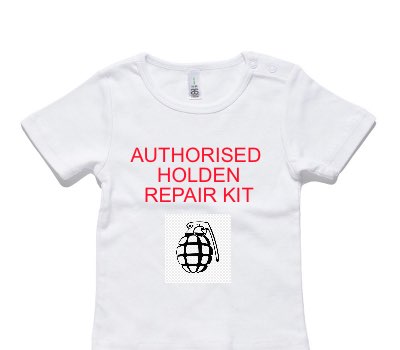 Custom AS Colour White Baby T-Shirt